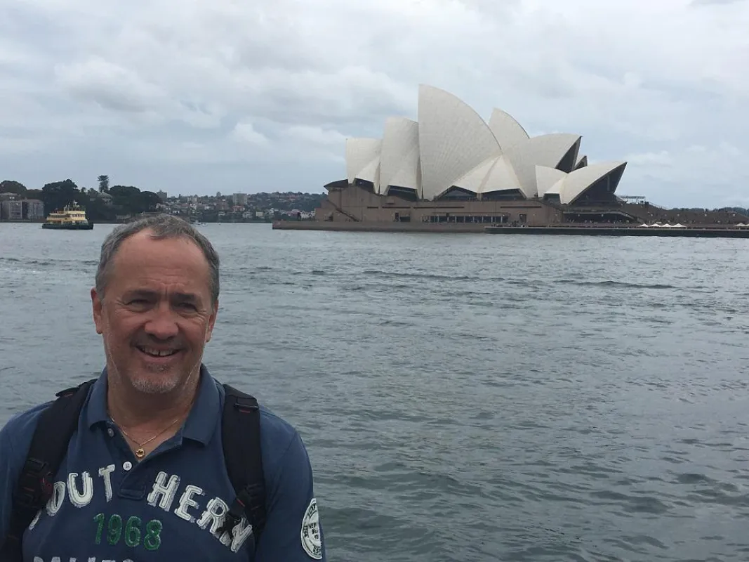 COCO-Geschäftsführer Herbert Frankenstein in Sydney