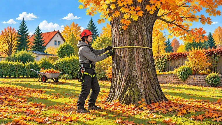 Bild: Bäume ab 01. Oktober fällen lassen durch erfahrene Fachkräfte der Baumpflege Sausen