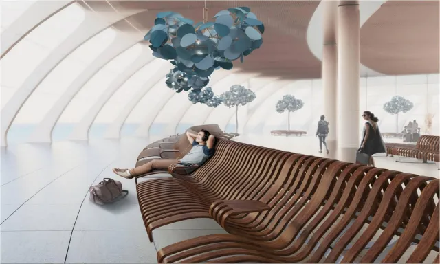 Bild: Der Nova C Recliner – die Lounge-Variante der modular einsetzbaren Sitzbank-Systeme