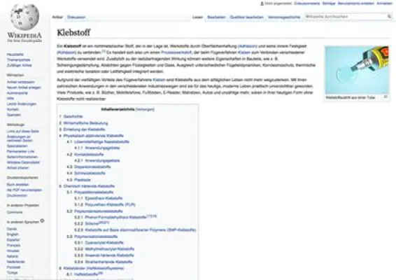 Bild: Wikipedia-Beiträge fachlich geprüft