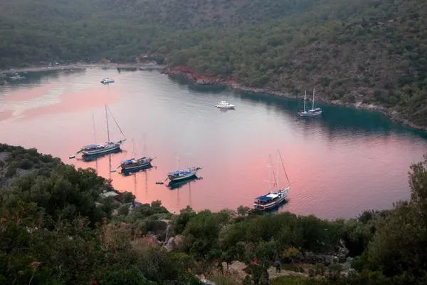 Bild: Segeln in der türkischen Ägäis - Blaue Reise entlang der Lykischen Küste auf einem Gület