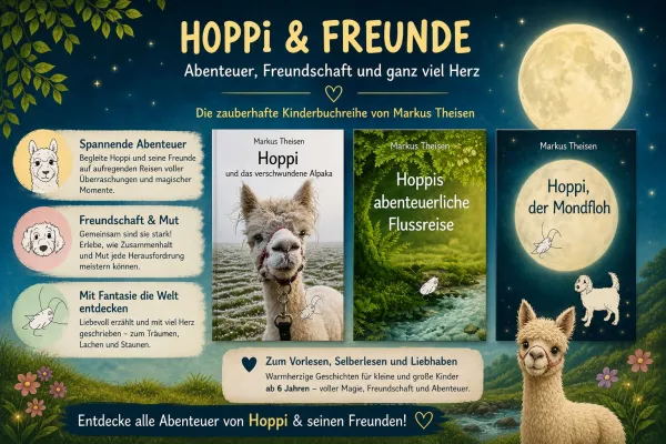 Bild: Hoppi – Eine Kinderbuchreihe, die Kinder begeistert