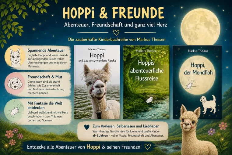 Bild: Hoppi – Eine Kinderbuchreihe, die Kinder begeistert