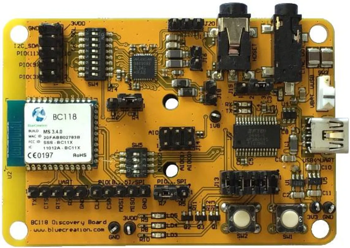 Blue Creation Entwicklungsboard BC118 DISKIT001
