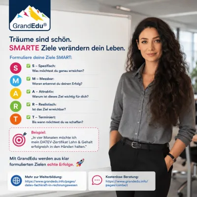 Bild: Träume sind schön – SMART formulierte Ziele bringen berufliche Entwicklung in Bewegung
