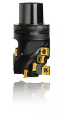 Bild: CoroMill® 690 Walzenstirnfräser – die neue Referenz für die Titanbearbeitung