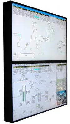 Bild: Jungmann Systemtechnik JST stellt neue Business LCD-Displays mit schmalen Rahmen für Videwände in Kontrollräume und Leitwarten vor