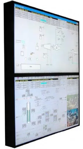 Bild: Jungmann Systemtechnik JST stellt neue Business LCD-Displays mit schmalen Rahmen für Videwände in Kontrollräume und Leitwarten vor