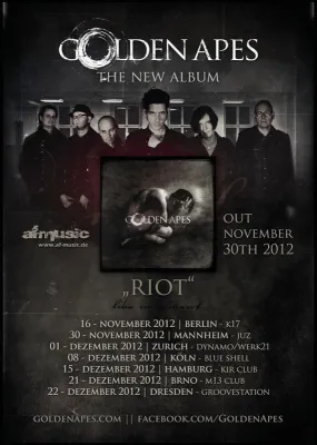 Bild: Golden Apes stellen neues Album "Riot" auf Tour vor