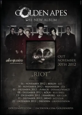 Bild: Golden Apes stellen neues Album "Riot" auf Tour vor