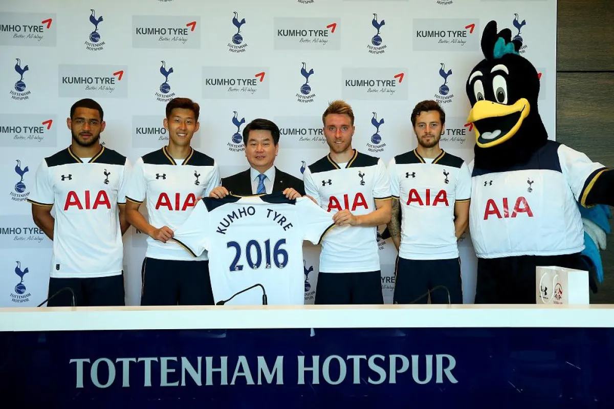 Kumho wird offizieller Reifenpartner von Tottenham Hotspur F.C.