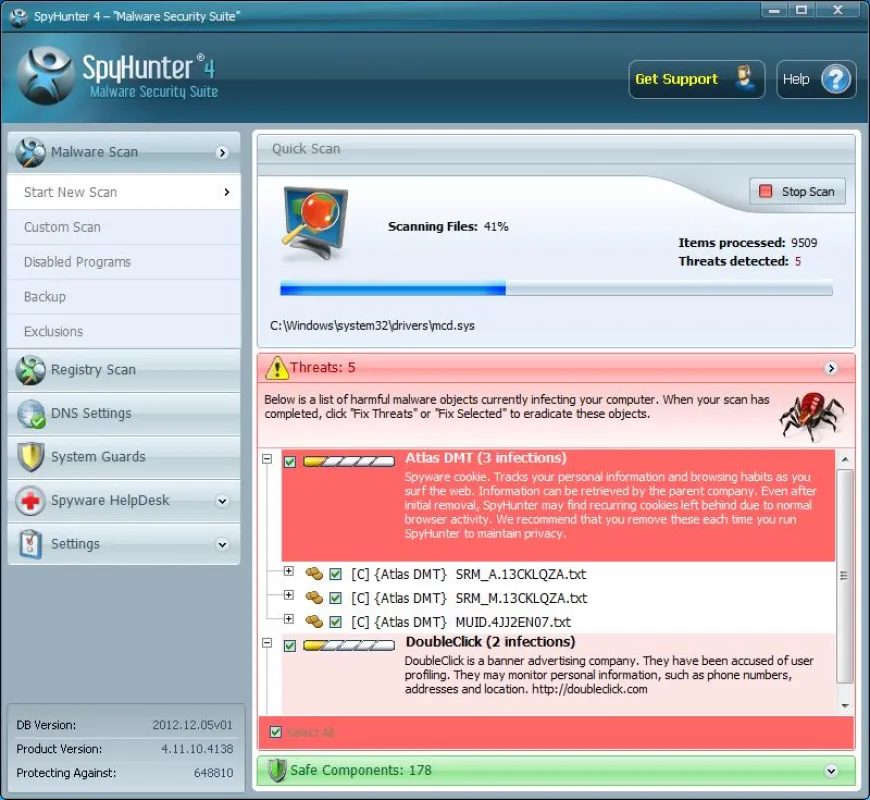 SpyHunter Screenshot