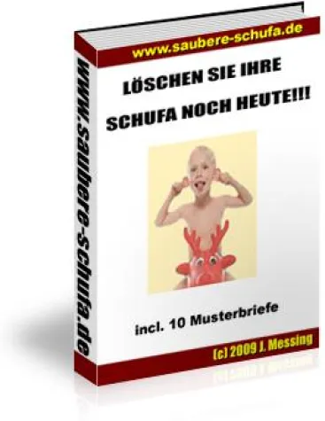 Bild: Neues eBook zum Thema SCHUFA-Einträge löschen