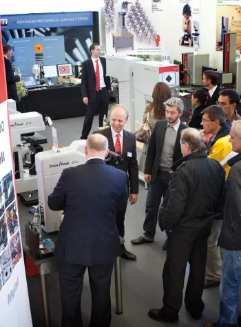 Bild: 19. Fachmesse für Prüftechnik in Ulm