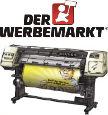 Bild: DER WERBEMARKT druckt ab sofort im Einklang mit der Natur