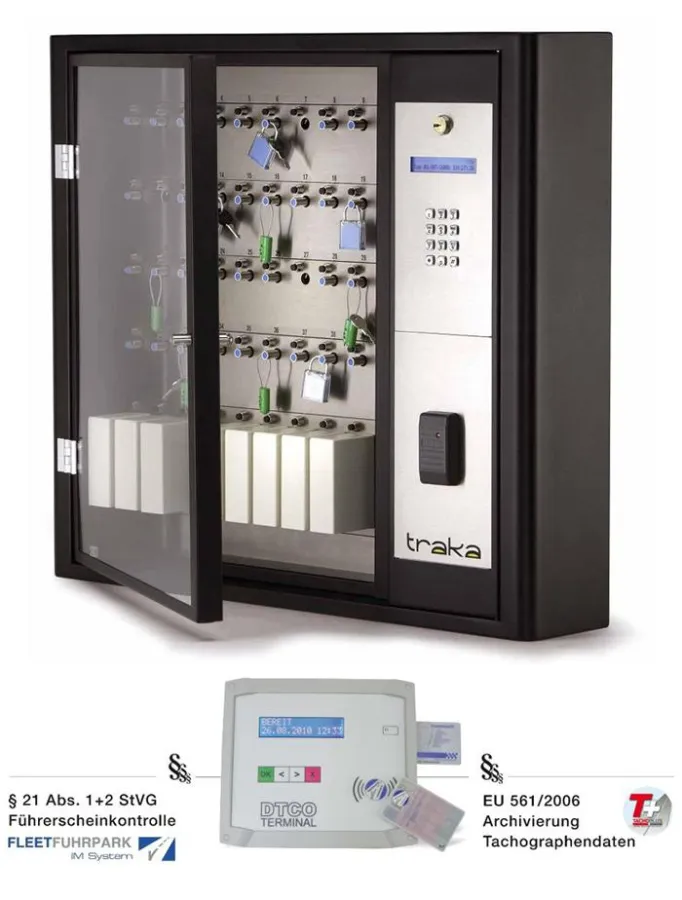 Intelligentes Schlüsselmanagement mit automatisierter Führerscheinüberprüfung