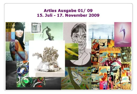 Bild: Das Kunstmagazin Artlas stellt 2010 insgesamt 90 Künstler und ihre Arbeit vor.