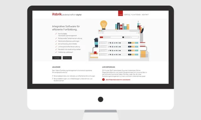 Bild: Neue Fortbildungsmanagement-Software von i-fabrik GmbH