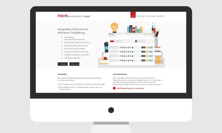Bild: Neue Fortbildungsmanagement-Software von i-fabrik GmbH