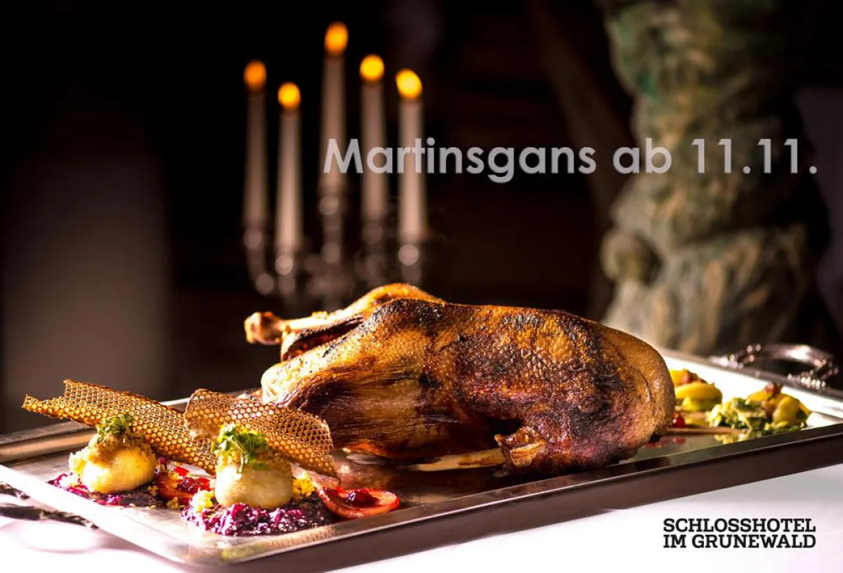 Martinsgans im Schlosshotel Im Grunewald