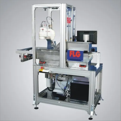 Neues Anyfeeder-System FLEX-Line von FLG Automation AG auf der Medtec 2009 Bild: Neues Anyfeeder-System FLEX-Line von FLG Automation AG auf der Medtec 2009