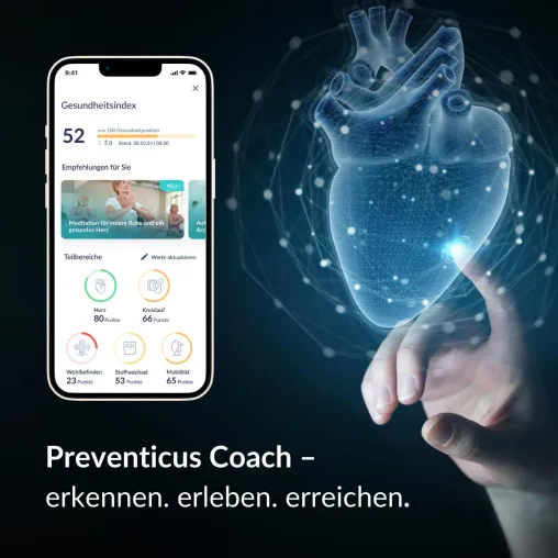 Bild: Preventicus stellt digitalen Gesundheitscoach vor und wird für Nachhaltigkeit ausgezeichnet