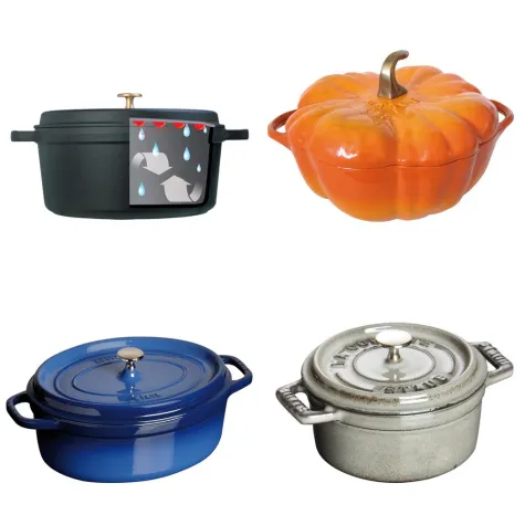 Neue Produkte für den Hochzeitstisch: Exklusive Kochgeschirre der französischen Marke Staub Bild: Neue Produkte für den Hochzeitstisch: Exklusive Kochgeschirre der französischen Marke Staub