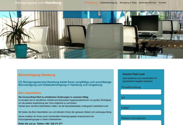Bild: Bürogemeinschaft Reinigung: CC Reinigungsservice Hamburg gibt Tipps zum Outsourcing