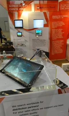 Bild: Innovative faytech Touch-PC Serie auf der Hongkong-Messe