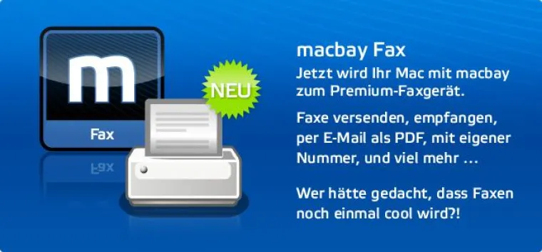 Faxen am Mac - SysEleven stellt All-in-one-Lösung vor Bild: Faxen am Mac - SysEleven stellt All-in-one-Lösung vor