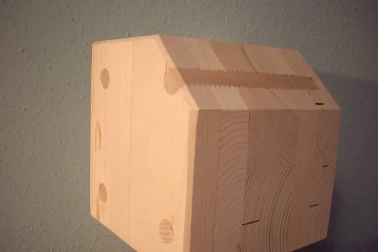 NUR-HOLZ - Massiv-Holzbausystem mit Vollholzschrauben im Holzbau, Ingenieurbau Bild: NUR-HOLZ - Massiv-Holzbausystem mit Vollholzschrauben im Holzbau, Ingenieurbau