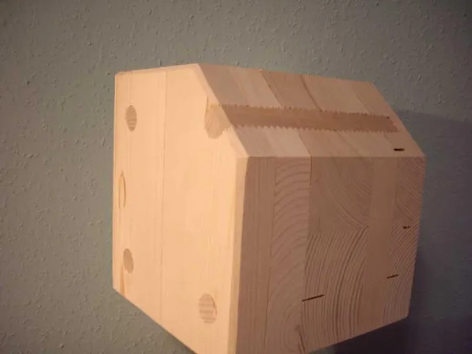 NUR-HOLZ - Massiv-Holzbausystem mit Vollholzschrauben im Holzbau, Ingenieurbau Bild: NUR-HOLZ - Massiv-Holzbausystem mit Vollholzschrauben im Holzbau, Ingenieurbau