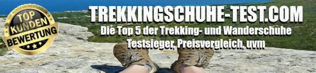 Bild: Trekkingschuhe Test listet die Top 5 der Trekking- und Wanderschuhe und bietet einen Preisvergleich