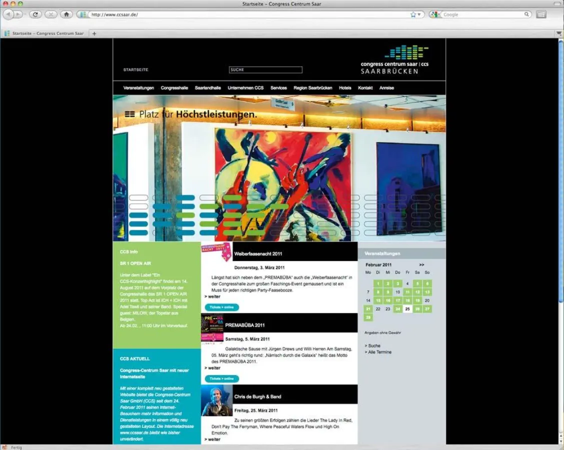 Moderner Web-Auftritt für CCS