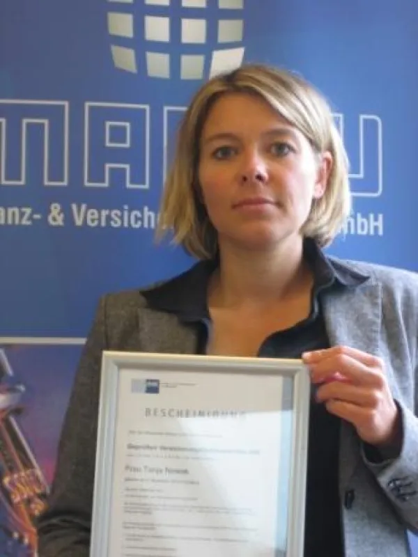 Versicherungsfachfrau bei der Magnu, Tanja Nowak