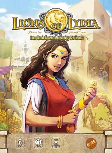Bild: Brettspiel „Lions Of Lydia“ erscheint bei Spielefaible