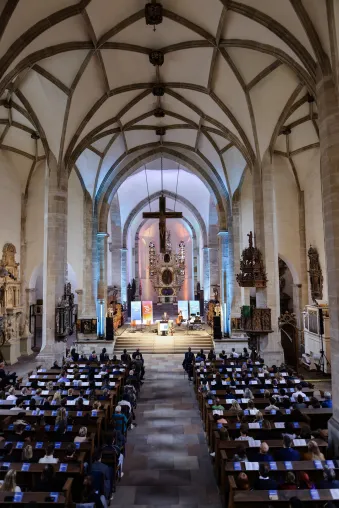 Bild: Feierliche Immatrikulation im Merseburger Dom: Hochschule Merseburg begrüßt neue Studierende