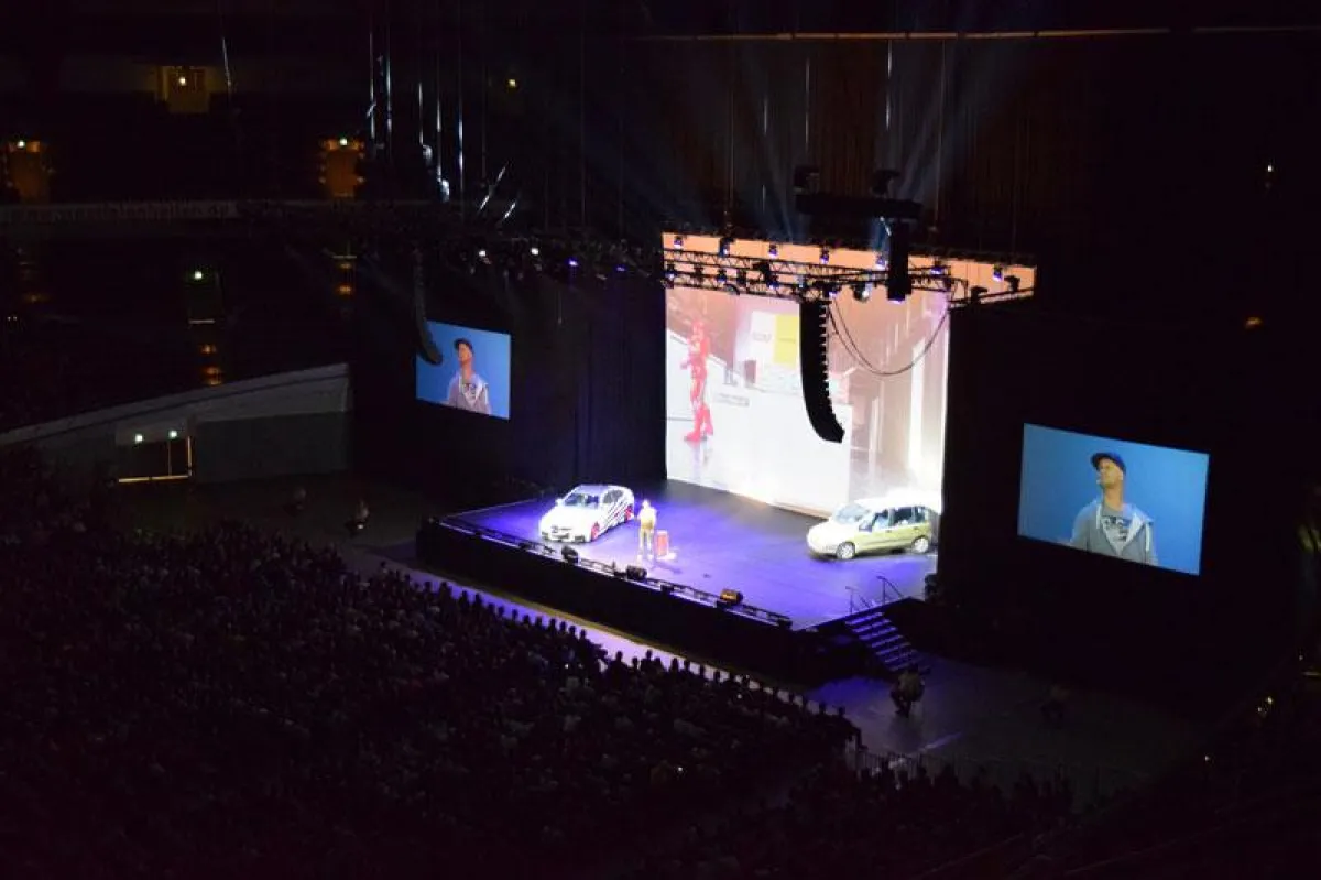 JP Kraemers Programm „PS – Ich liebe euch!“ (Foto: Manuel Averbeck, frei zur Veröffentlichung)