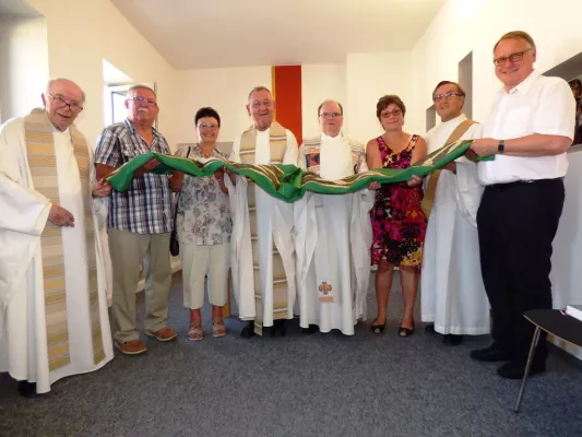 Kapelle im Kolpinghaus in Augsburg nach Sanierung gesegnet Bild: Kapelle im Kolpinghaus in Augsburg nach Sanierung gesegnet