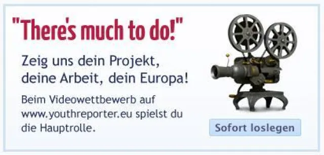 Bild: "There's much to do" Videowettbewerb auf youthreporter.eu gestartet