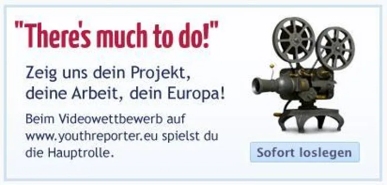 Bild: "There's much to do" Videowettbewerb auf youthreporter.eu gestartet