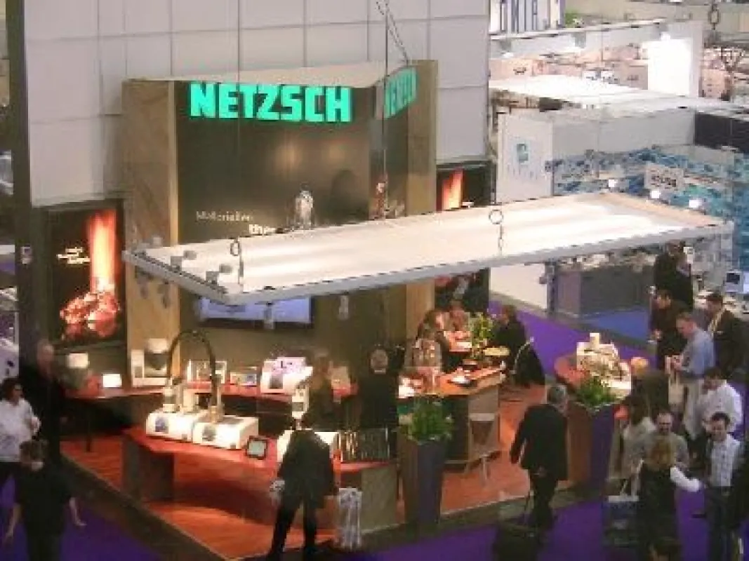 Der NETZSCH-Messestand