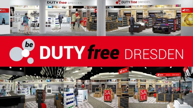 Bild: BERetail eröffnet „beDUTYfree“ am Flughafen Dresden im Frühjahr 2019