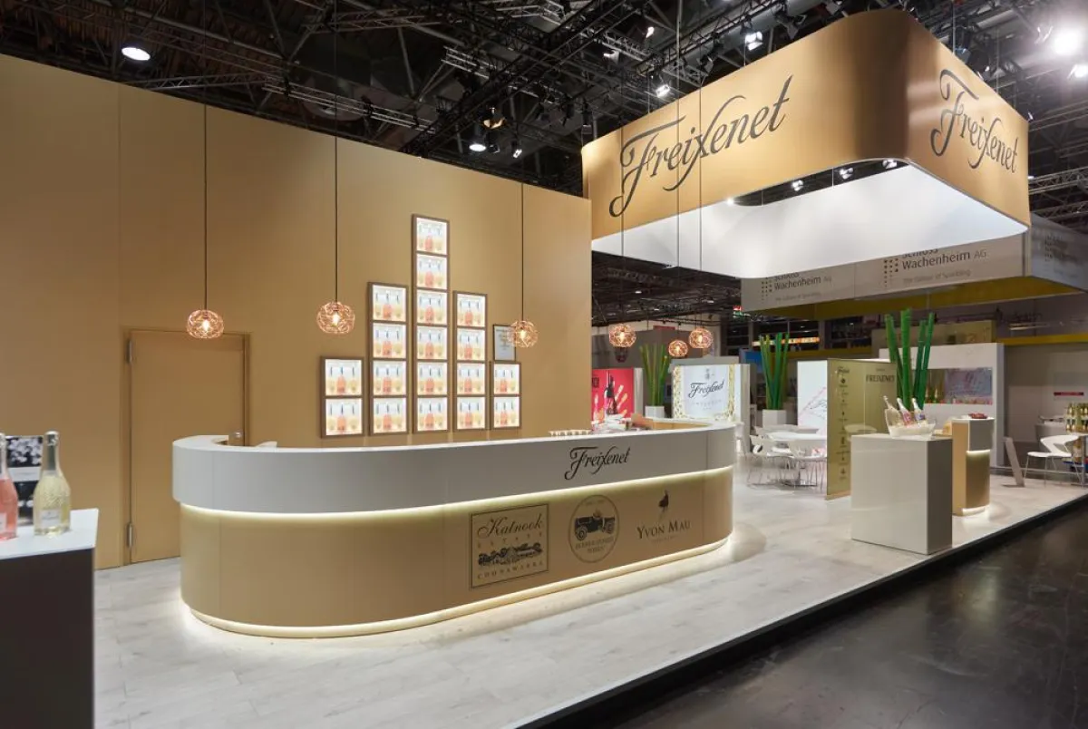 Freixenet Messestand auf der Prowein 2018
