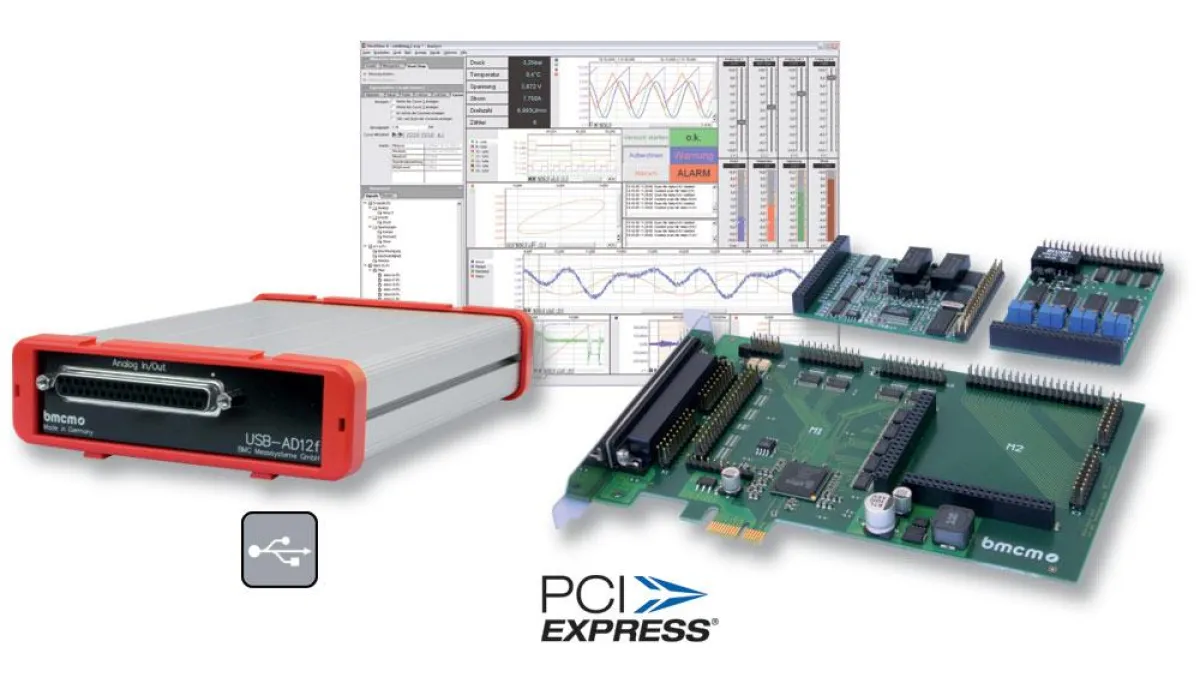 In der Pipeline zur Productronica 2009: Messsystem für USB und PCIe von bmcm