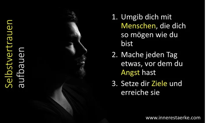 Bild: Die Hoffnung auf mehr Selbstvertrauen