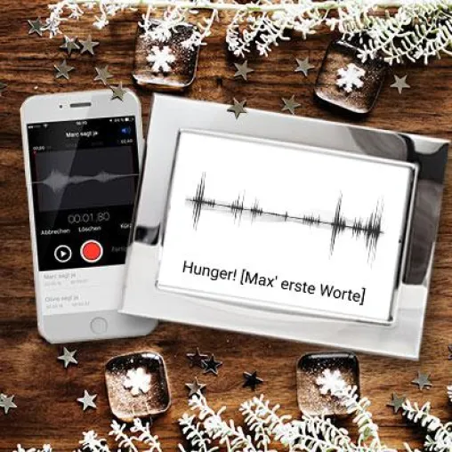 Top-Produktinnovation - Eigene Soundwave im Rahmen Bild: Top-Produktinnovation - Eigene Soundwave im Rahmen