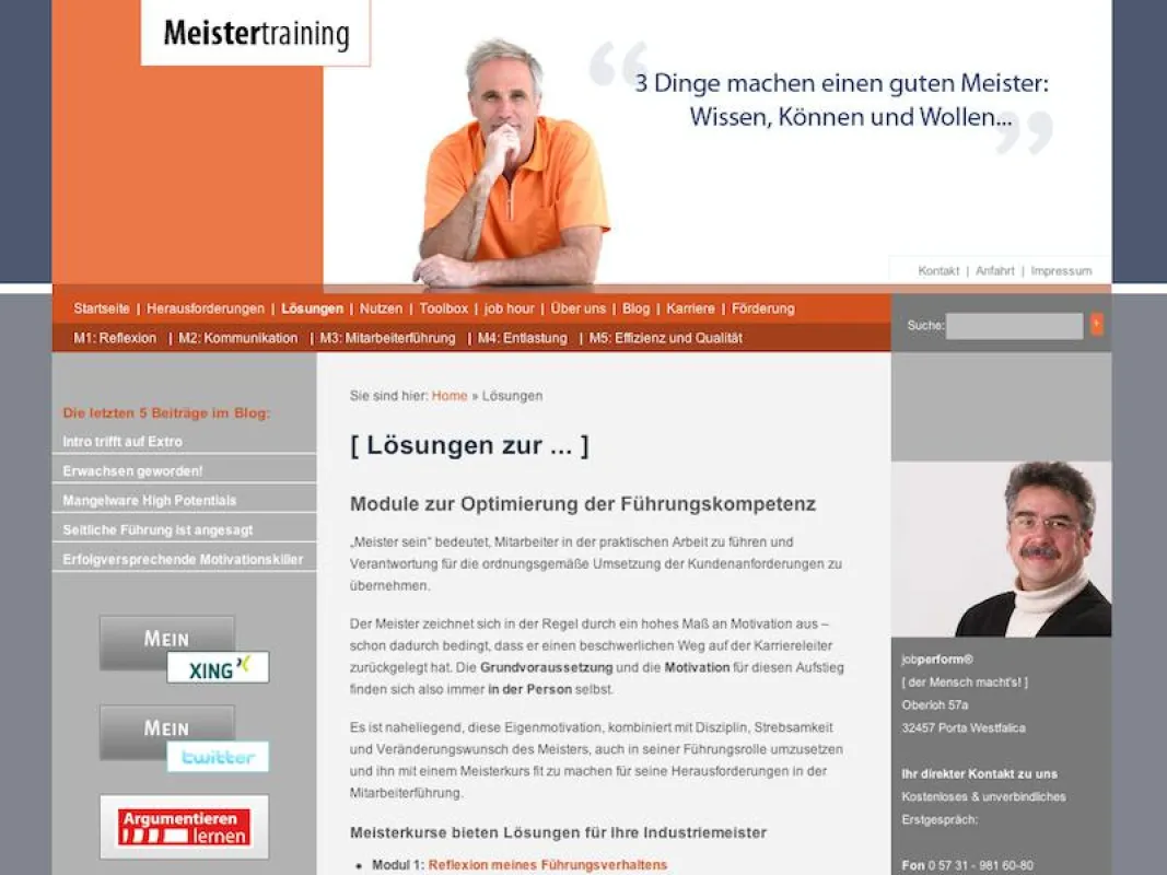 jobperform®?[ der Mensch macht's! ]