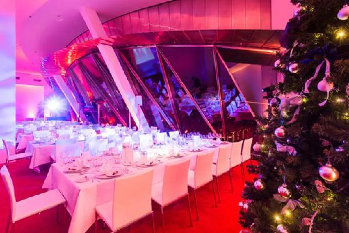 XMAS Pop-up Restaurant in der Sky Lobby
