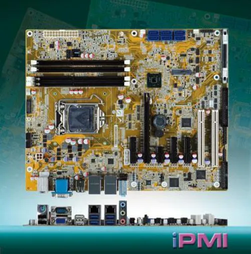 Bild: ATX Severboard für Xenon E3 CPU und iPMI v.2.0 Modul